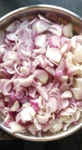 Onions for Mutton kosha
