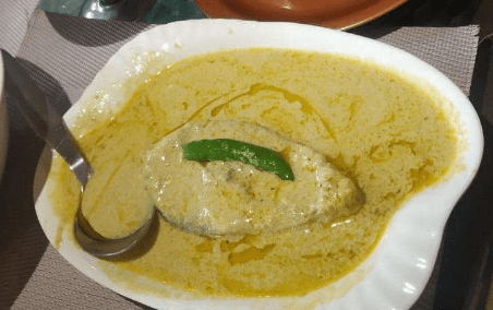 Bengali's favorite Hilsa steamed in mustard and poppy seed paste