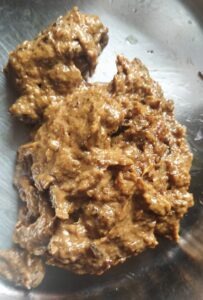 brown onion paste for Bengali chicken korma