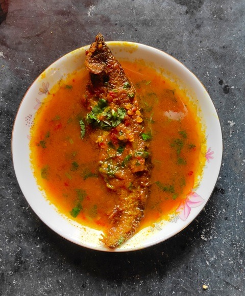 Pabda Fish Curry aka Pabda Macher Jhol